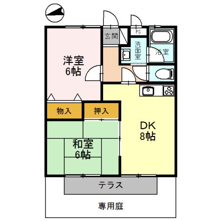  間取り図写真