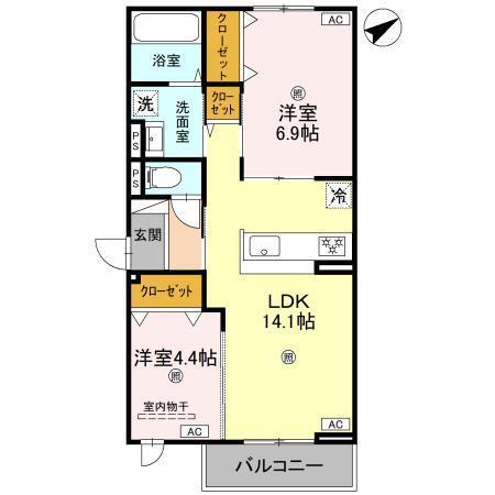  間取り図写真