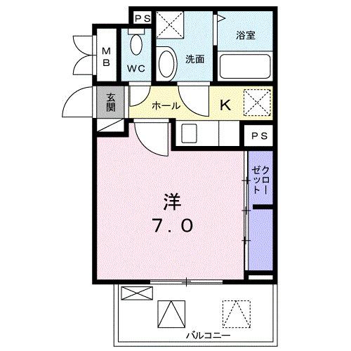 ココ　コンテ（303） 間取り図画像