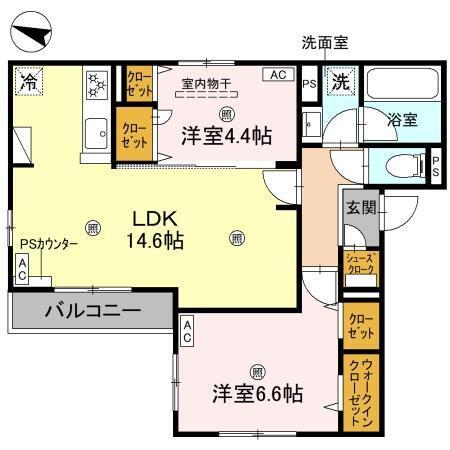  間取り図写真