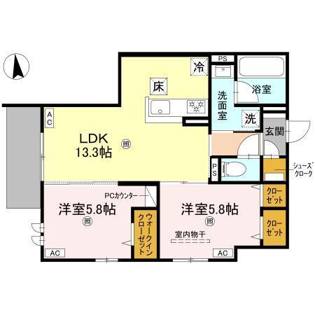  間取り図写真