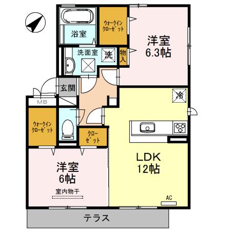  間取り図写真