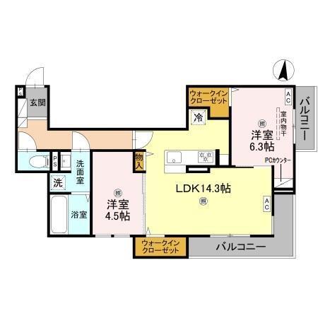  間取り図写真