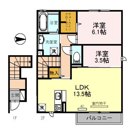  間取り図写真