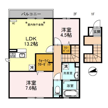  間取り図写真