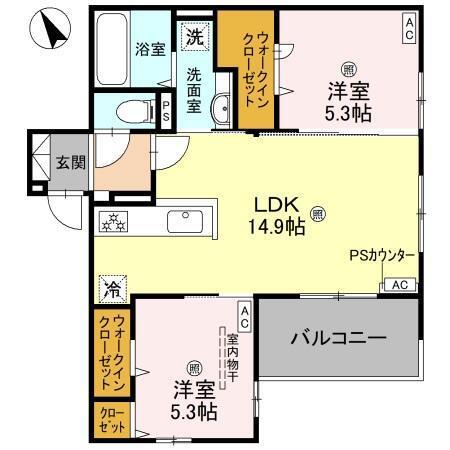  間取り図写真