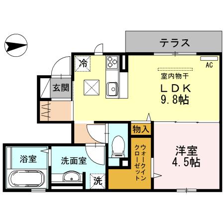  間取り図写真