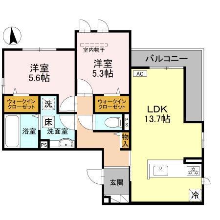  間取り図写真