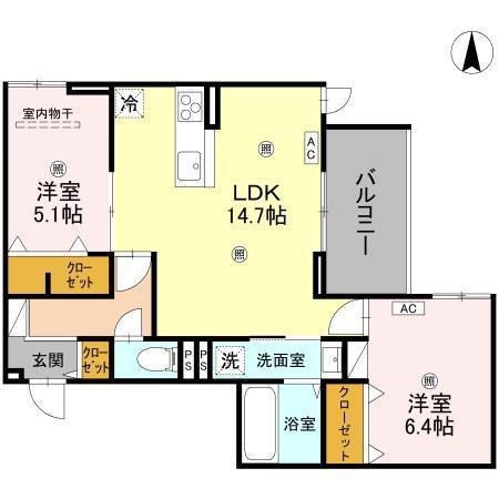  間取り図写真