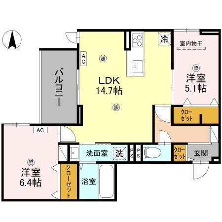  間取り図写真