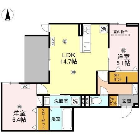  間取り図写真