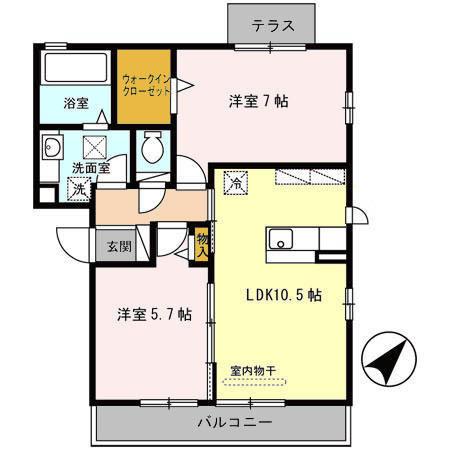  間取り図写真