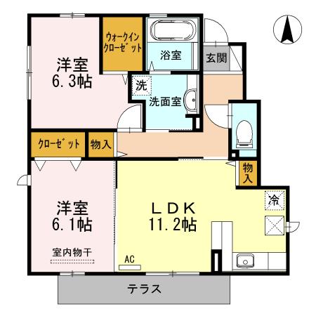  間取り図写真