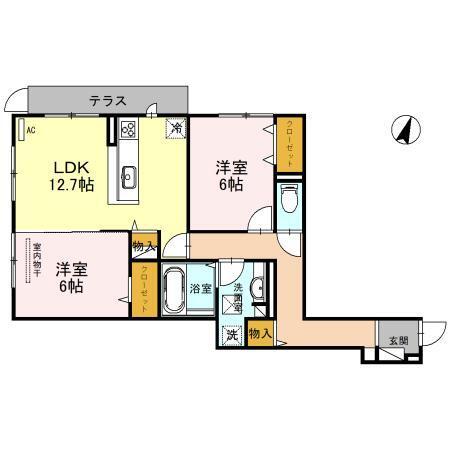  間取り図写真