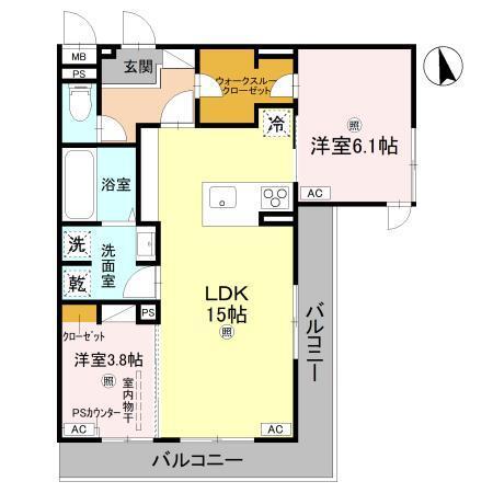  間取り図写真