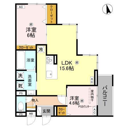  間取り図写真