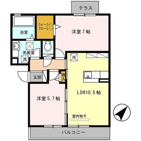  間取り図写真