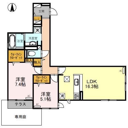  間取り図写真