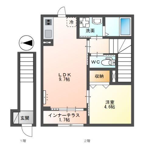  間取り図写真