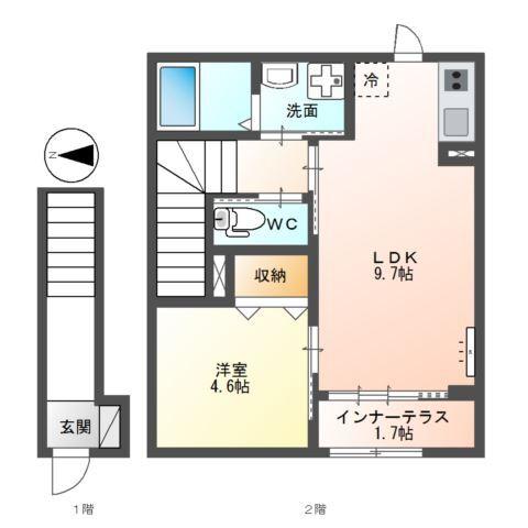  間取り図写真