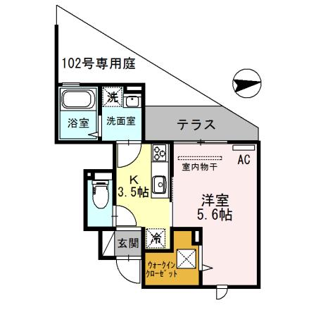  間取り図写真