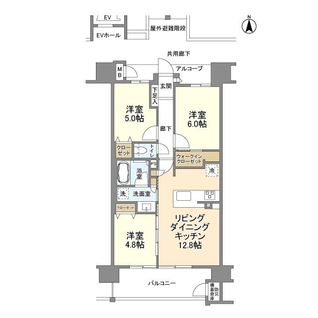  間取り図写真