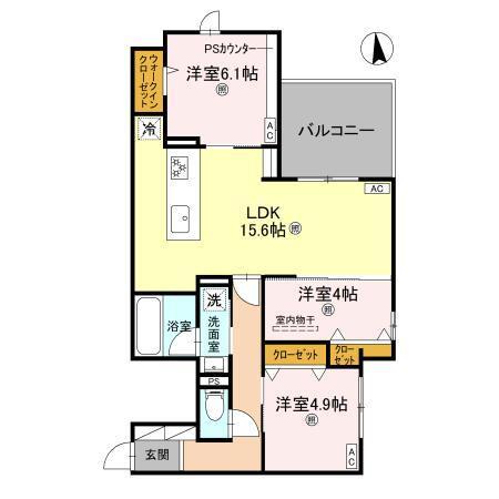  間取り図写真