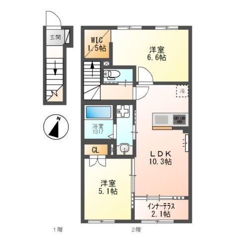  間取り図写真