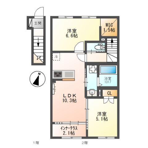  間取り図写真