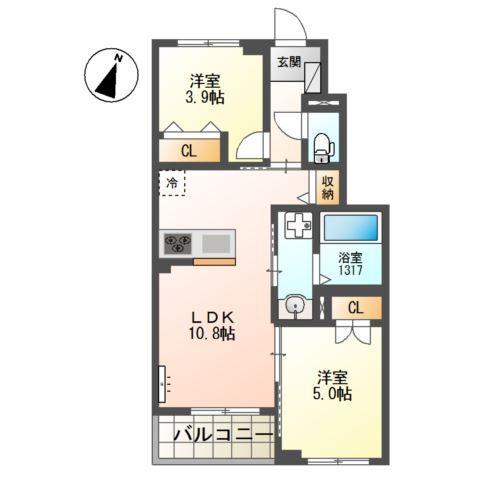  間取り図写真
