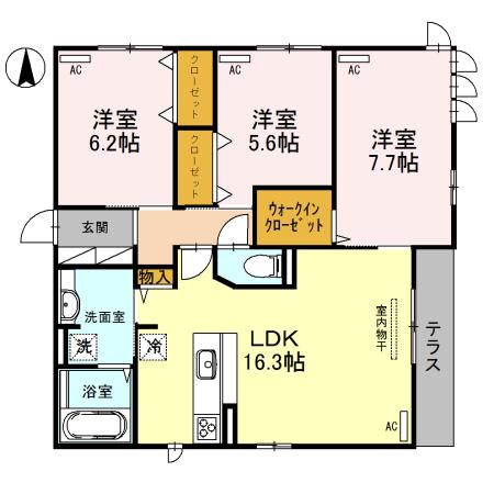  間取り図写真