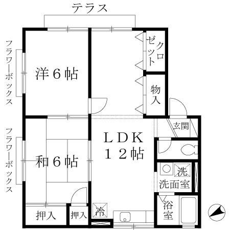  間取り図写真