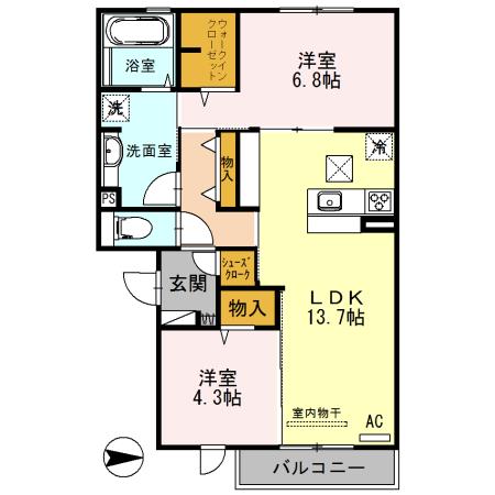  間取り図写真