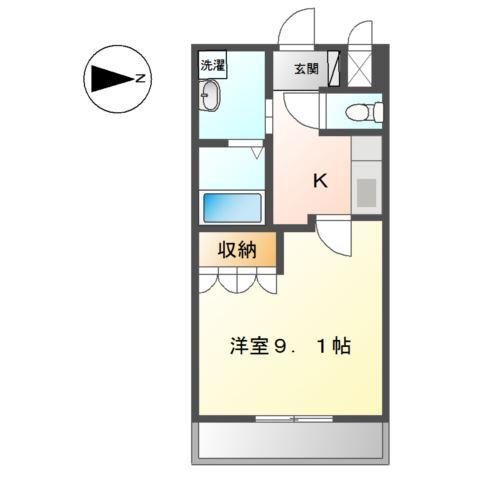 シャルマン桂 間取り図画像