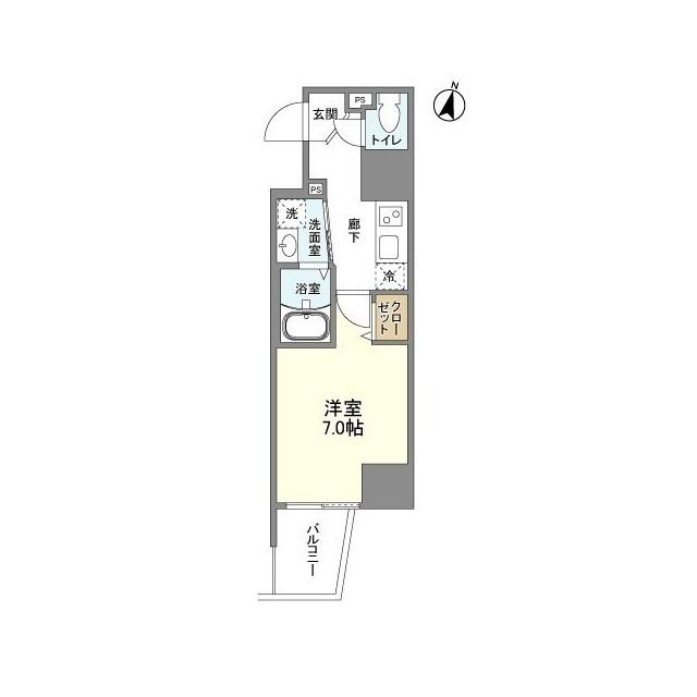 ＨＯＲＩＺＯＮ　ＵＭＥＤＡ　ＮＯＲＴＨ（0602） 間取り図画像