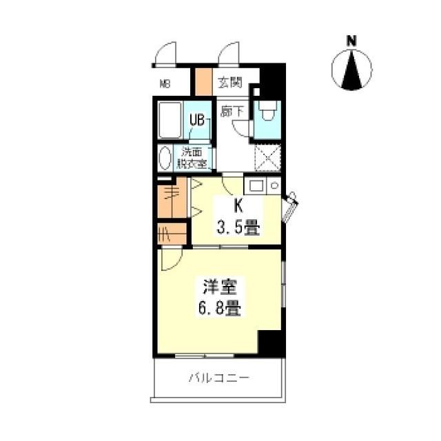 アネシス鶴見（403） 間取り図画像