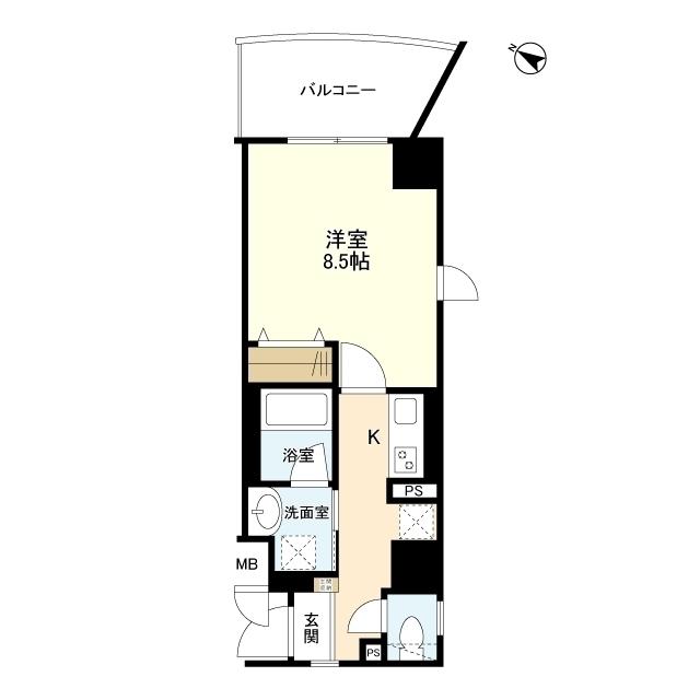 ルクシア阿波座（0903） 間取り図画像