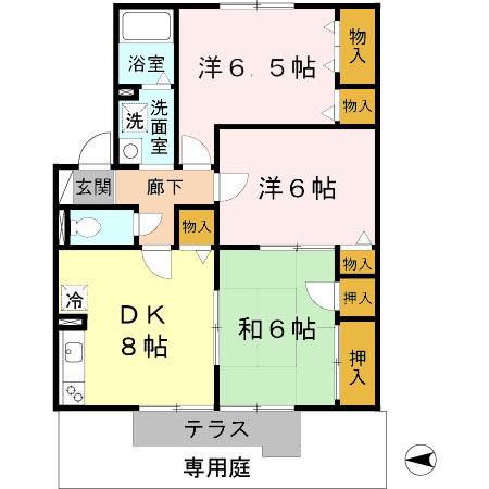 Ｍ’Ｓクレアール（106） 間取り図画像