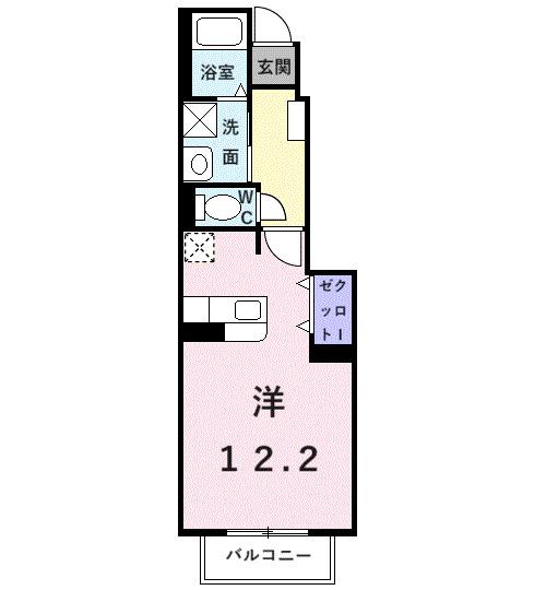 シャン・ノールⅡ（105） 間取り図画像