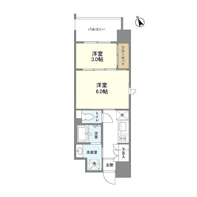 リビオメゾン西天満（0701） 間取り図画像