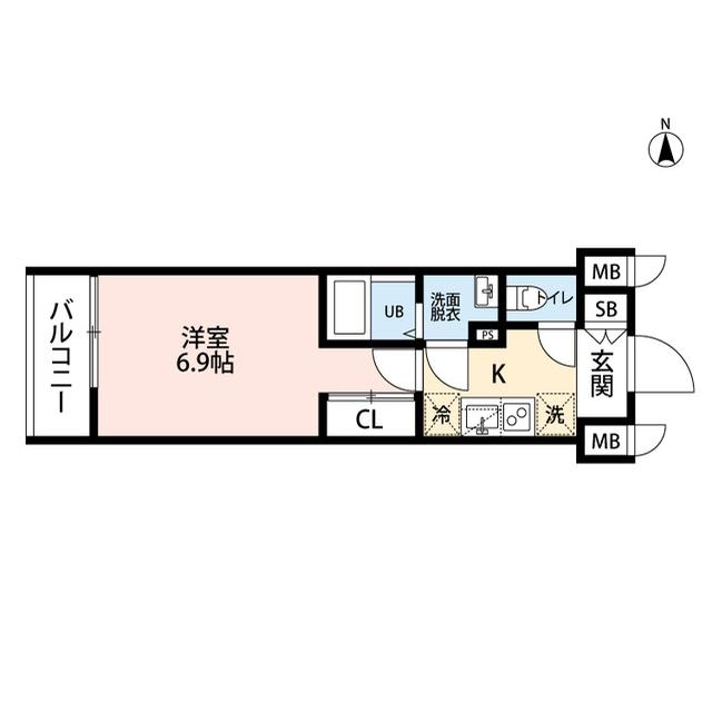 ヒルズパークサイド（702） 間取り図画像