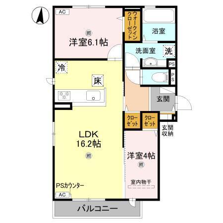 loup de mer（ﾙｰ･ﾄﾞ･ﾒｰﾙ）（103） 間取り図画像