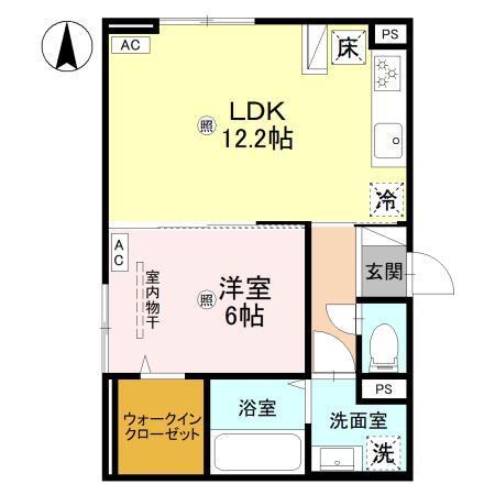 RETORIA阪南町（105） 間取り図画像