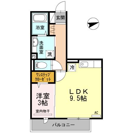 グレイス北花田（201） 間取り図画像