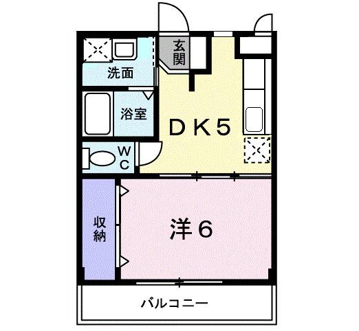 カーサ・フィオーレⅡ（301） 間取り図画像