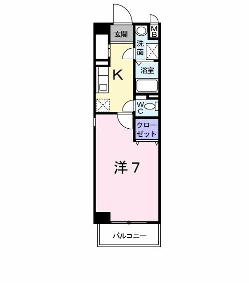 インノバーレ桜ヶ丘（205） 間取り図画像
