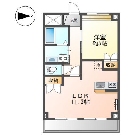 エトワール 間取り図画像