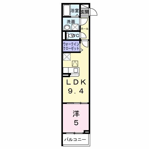 ヒカルサ大阪巽西（103） 間取り図画像