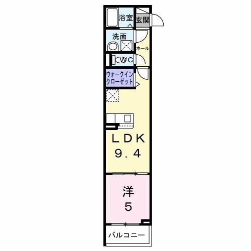 ヒカルサ大阪巽西（203） 間取り図画像