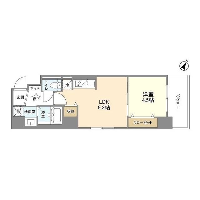 藤の邸 江戸堀（0301） 間取り図画像